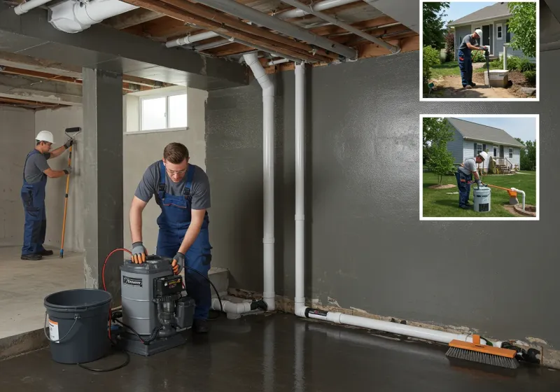 Basement Waterproofing and Flood Prevention process in Rural Hill, TN